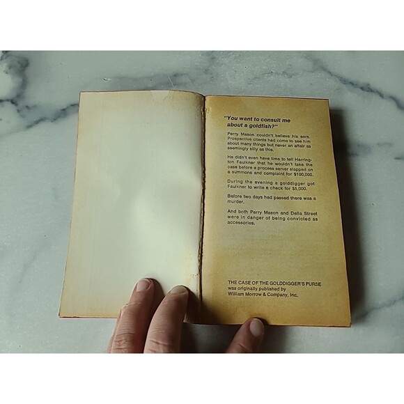 The Case Of The Golddigger's Purse By Erle Stanley Gardner Paperback - Picture 2 of 10